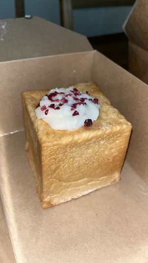 Brioche cube  at BEK in Southampton