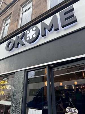 Outside   at Okome  in Galashiels
