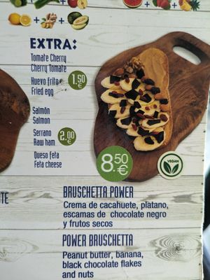 Vegan toast #Veganuary at SUKA Fruit & Salad in Tenerife