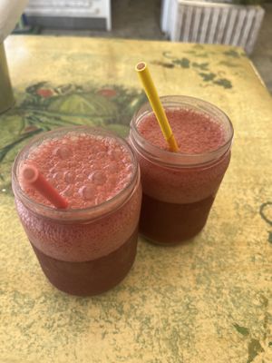 Smoothie of the dayy  at SUKA Fruit & Salad in Tenerife