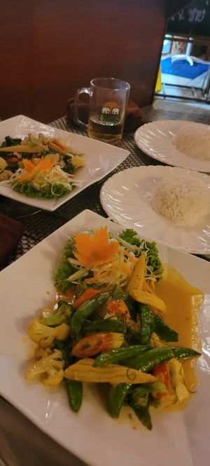 Massamam curry at Thai Corner in Khao Lak