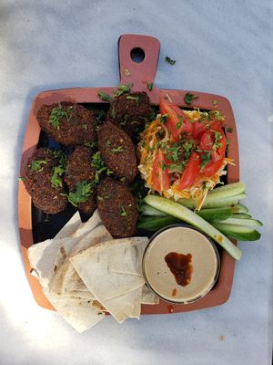 Open falafel at Armyriki - Armiriki in Crete