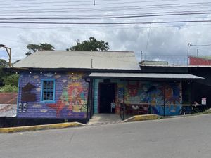 The restaurant from the outside  at Monchadeho in Cartago
