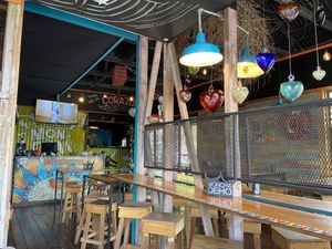 From the inside   at Monchadeho in Cartago