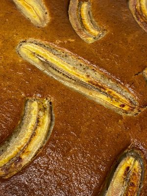 Vegan Banana Bread at Mälis in Biarritz