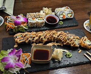 Veganes Sushi at Vivien Restaurant in Taufkirchen