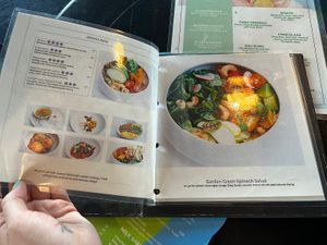 Vegetarian/vegan menu   at Nudi Beach Bar & Restaurant in Benoa