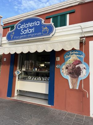Very good Ice Cream!! Some vegan options!! Dark Chocolate!!   at Gelateria Safari in Stintino