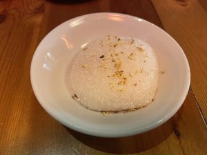 Coconut mochi!  at Cloud Pine Tea + Culture in Milwaukie