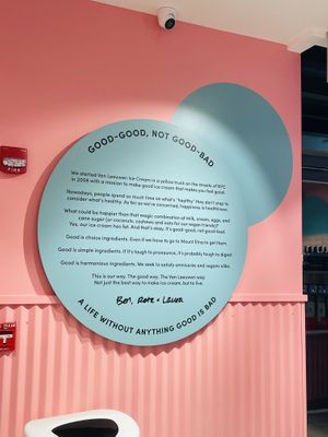 Mission Statement  at Van Leeuwen Ice Cream - 18th St NW in Washington