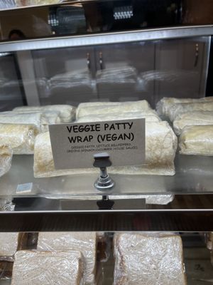 Veggie Patty Wrap  at Blenz Coffee - Davie in Vancouver