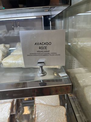 Avocado Rice Wrap  at Blenz Coffee - Davie in Vancouver