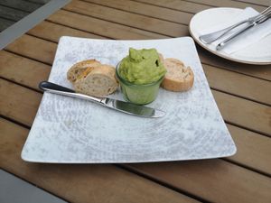 Guacamole als Antipasti at Holyharbour in Heiligenhafen