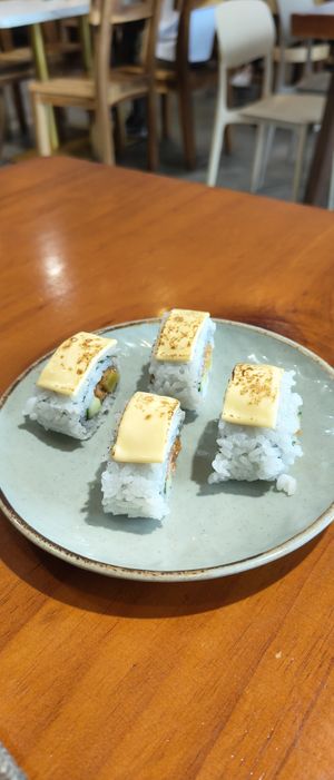 Cheese sushi at PMV Cafe - 静思蔬食 in Johor Bahru