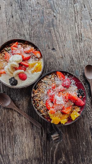 Smoothie bowls   at Blue Zone Espresso in Zandvoort