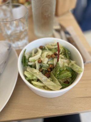 Side salad 3€  at Bloomy Rive Gauche in Toulouse
