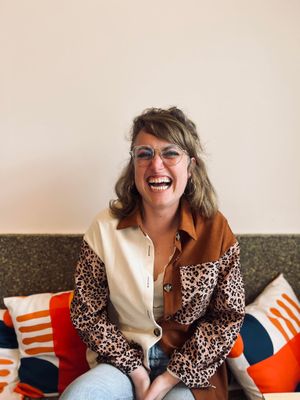 Margot notre nouvelle responsable, toujours le sourire  at Bloomy Rive Gauche in Toulouse