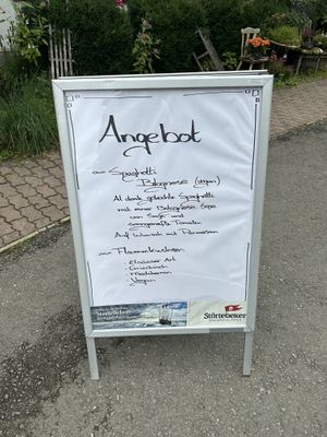 Veganes Angebot  at Hotel Restaurant Zur Luppbode in Thale