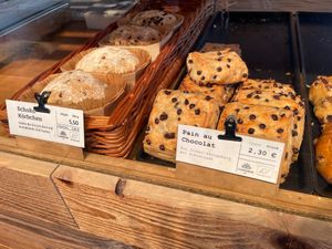 Pain au chocolat and chocolate bread at CUMPANUM Ulm in Ulm