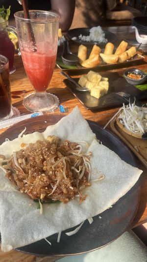 Pad thai  at Praneat  in Chonburi