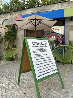   at Geladaria Chantilly in Lisbon