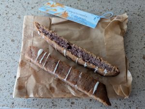 The ube biscotti was fantastic. at The Compassionate Crumb in Mountain View