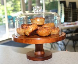Mini kouign amann pastries for a baby shower at The Compassionate Crumb in Mountain View