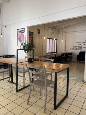 Nice interior  at Menta Restobar in Santa Cruz