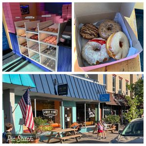 Just Fine donuts has a delicious assortment of vegan donuts. My go to donut shop in Alexandria, VA.  National Donut Day on 6/8/2024 was even tastier with the varied selection    at Just Fine Donuts in Alexandria