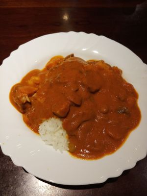 Indian "prawn" curry at Vegan Taipei in Taipei