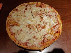 Hawaiian Pizza at Vegan Taipei in Taipei