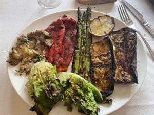 Parrillada de verdures  at Cal Taiet in Barcelona