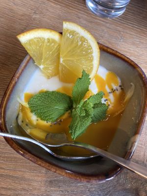 Black Rice Dessert 😋  at To1980 Vegan - Pempelfort in Dusseldorf