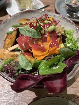 Flamingo bowl  at To1980 Vegan - Pempelfort in Dusseldorf