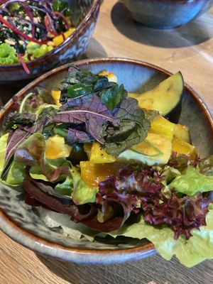 Aubergine and banana   at To1980 Vegan - Pempelfort in Dusseldorf