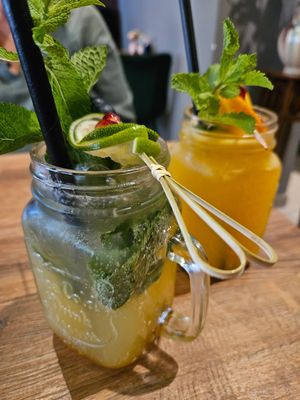 Homemade drinks 🤩 at To1980 Vegan - Pempelfort in Dusseldorf