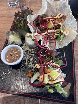 Appetizer plate - alles gut  at To1980 Vegan - Pempelfort in Dusseldorf