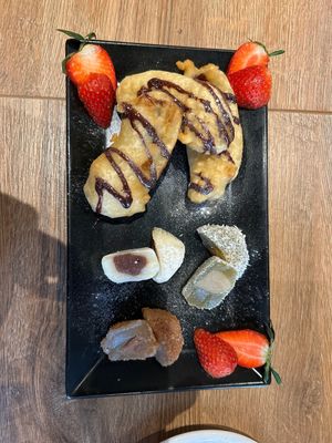 Dessert sampler  at To1980 Vegan - Pempelfort in Dusseldorf