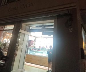 Veganes Eis in Dinkelsbühl at Crema Gelato in Dinkelsbuehl