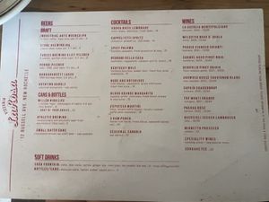Menu  at Pizzeria La Rosa in New Rochelle