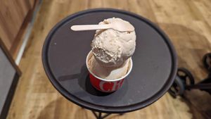 Chai latte at CREMAHOP in Yokosuka