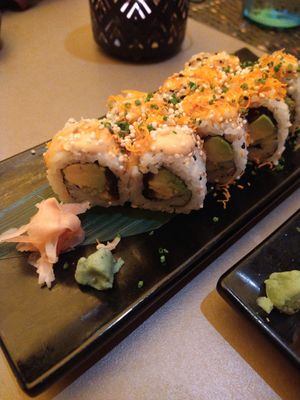 Vegan sushi 💚 at Haibu in Sao Miguel