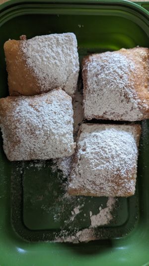 Beignets I need to give this another chance I got them to go and they cooled down... at The Mustard Seed in Cerritos