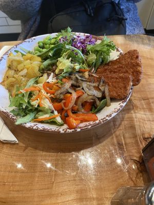 Everything was delish! The staff is great! The drinks are great! The owner is friendly and personable! #Veganuary #Veganuary at The Mustard Seed in Cerritos