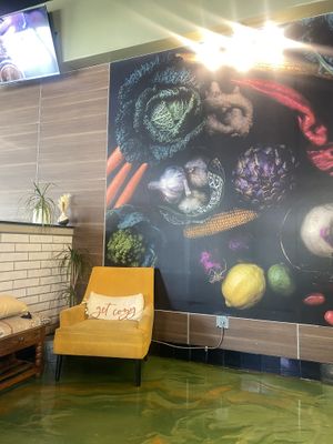 Couch Near Register- for Takeaway Orders   at The Mustard Seed in Cerritos