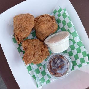 cauliflower bites  at Golene's Vegan Kitchen in Murrieta