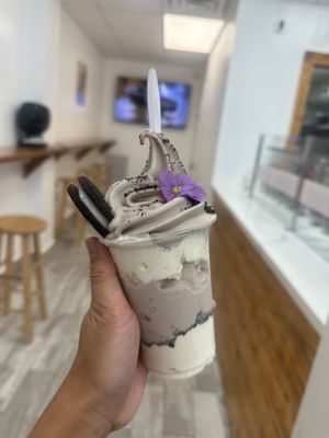 Cookies and cream at Nectar + Ice in Metairie