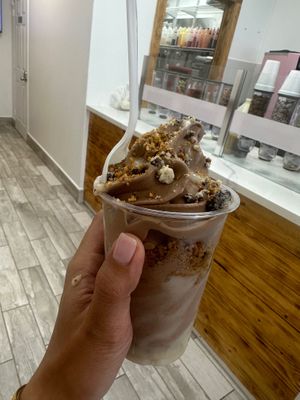 Chocolate chip cookie dough at Nectar + Ice in Metairie