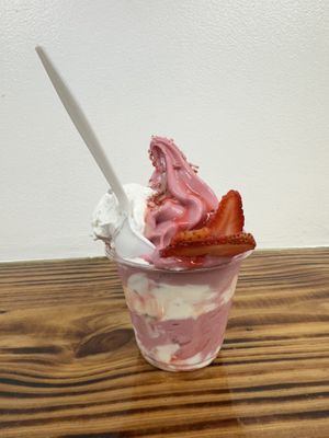 Strawberry coconut 🍓   at Nectar + Ice in Metairie