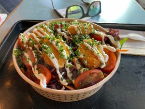 Nugget salad  at Swing Kitchen - Invalidenstraße  in Vienna